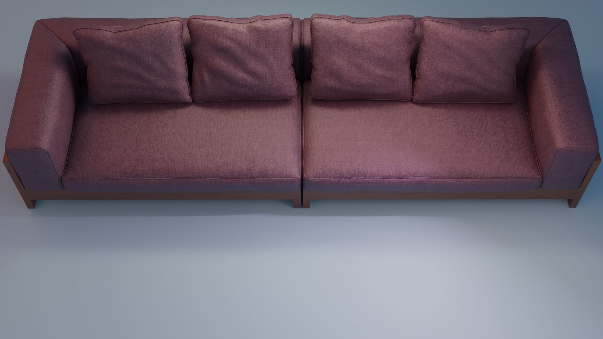  Furniture Studio couch 3D model   Low-poly 3D model_19