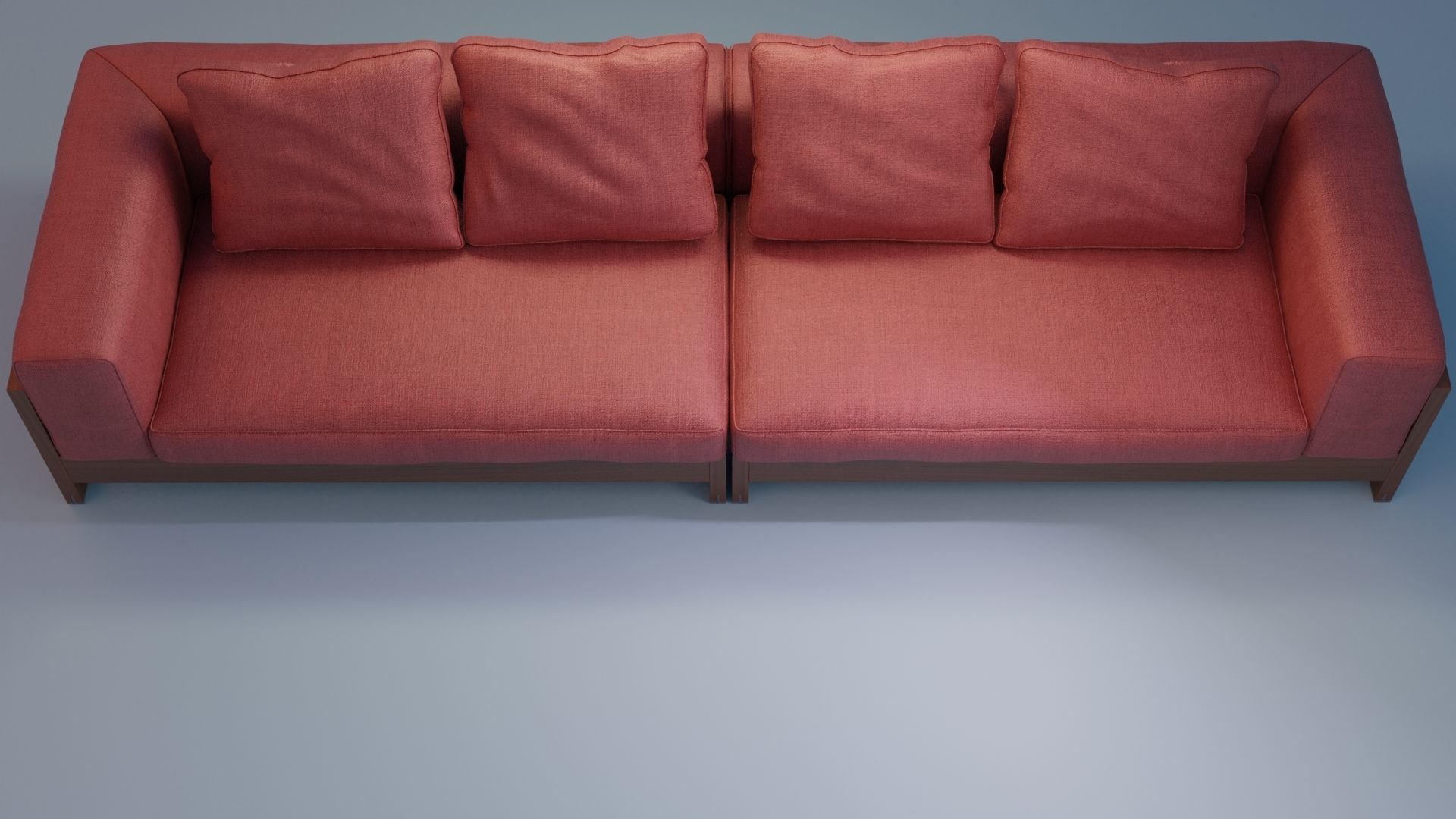  Furniture Studio couch 3D model   Low-poly 3D model_15