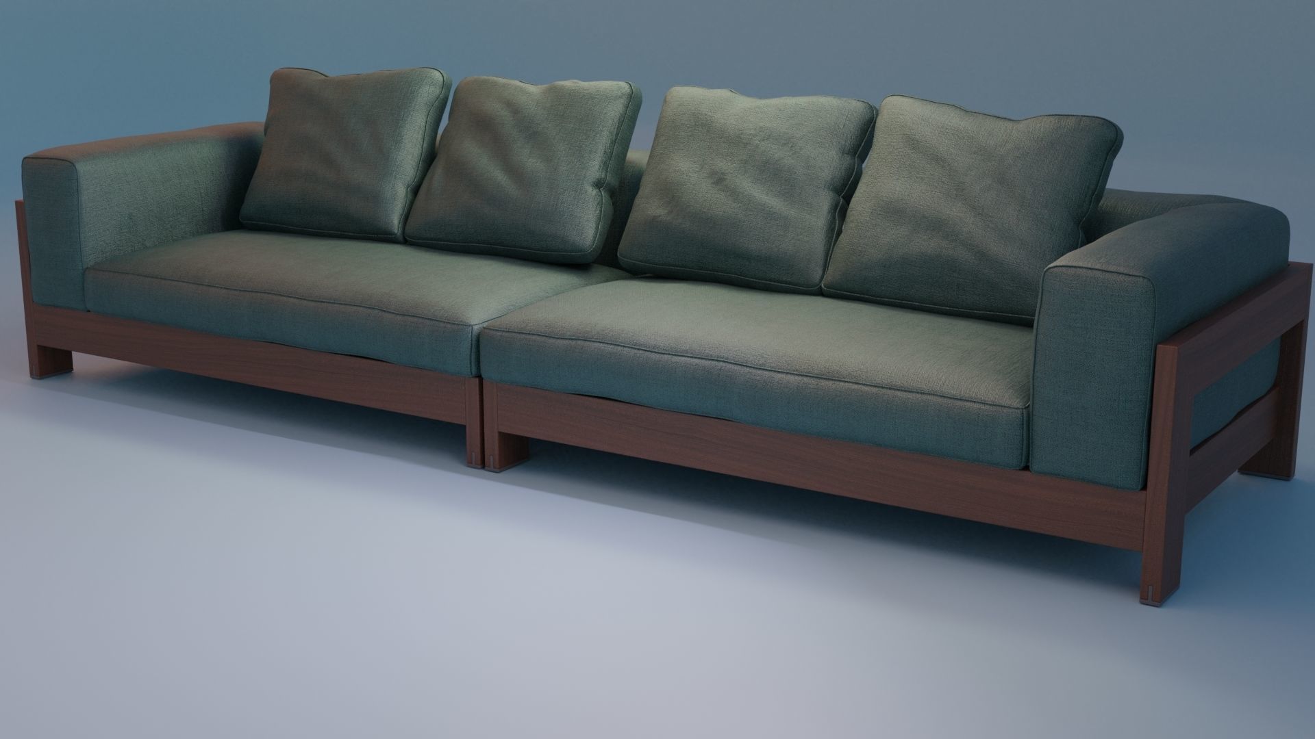  Furniture Studio couch 3D model   Low-poly 3D model_25