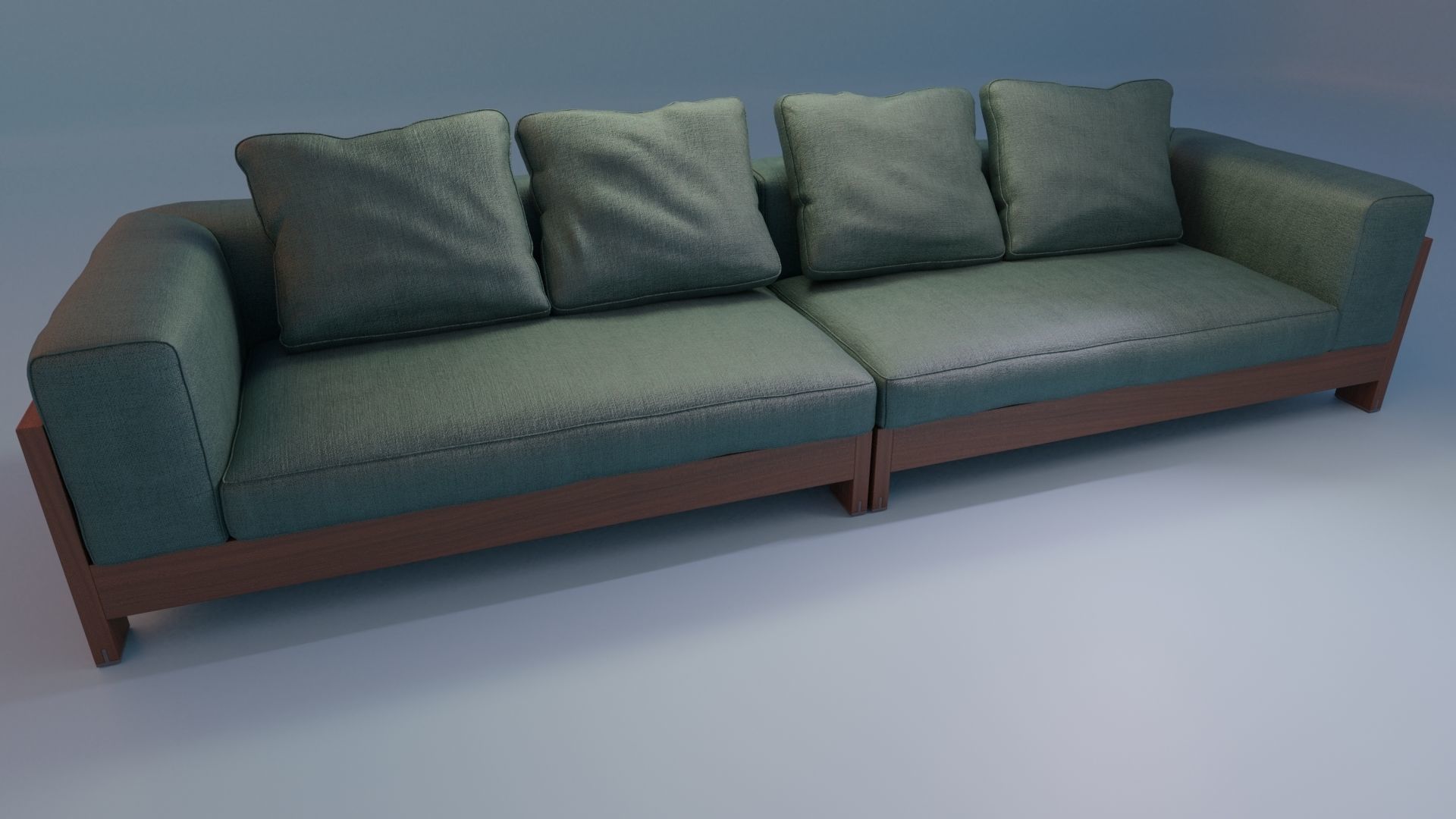  Furniture Studio couch 3D model   Low-poly 3D model_22