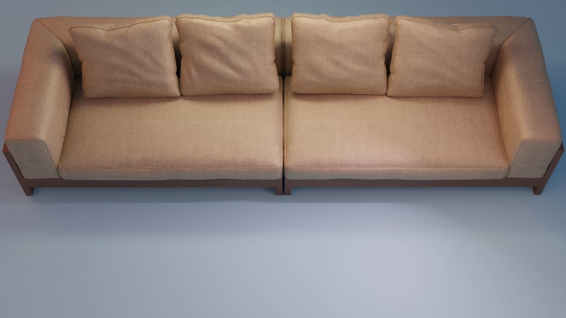  Furniture Studio couch 3D model   Low-poly 3D model_10