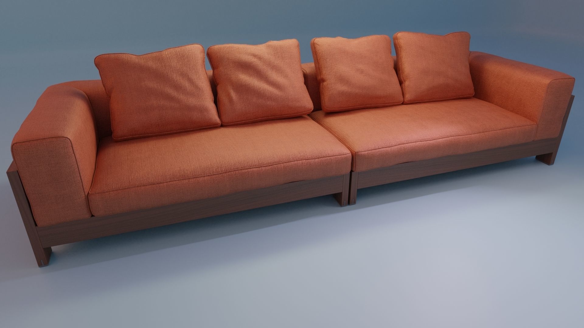 Furniture Studio couch 3D model   Low-poly 3D model_27
