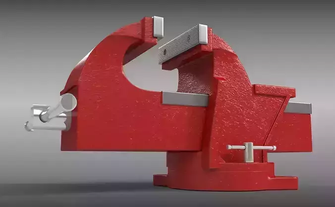A Red Vice 3D model