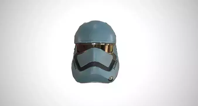 Star Wars Stormtrooper Helmet - Blue Steel  Low-poly 3D model