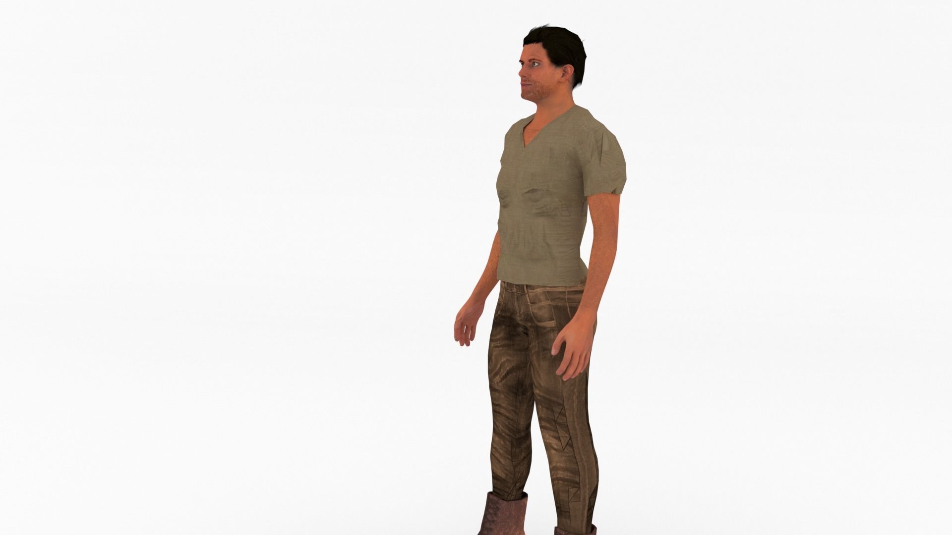 male character 3D model_5