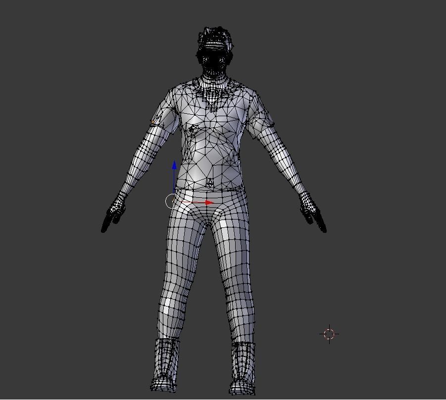 male character 3D model_11