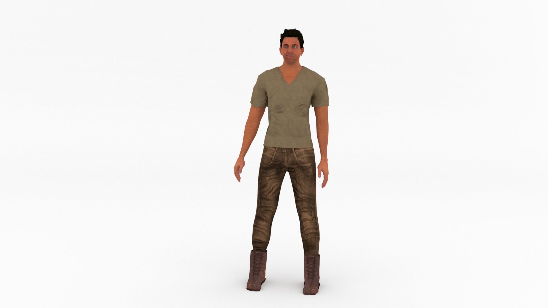 male character 3D model_6