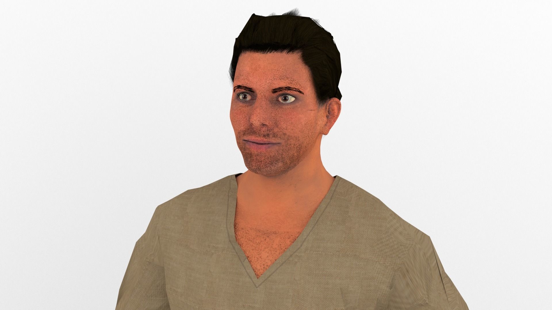 male character 3D model_1