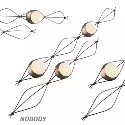 Untitled nobodies pendant light 3D model