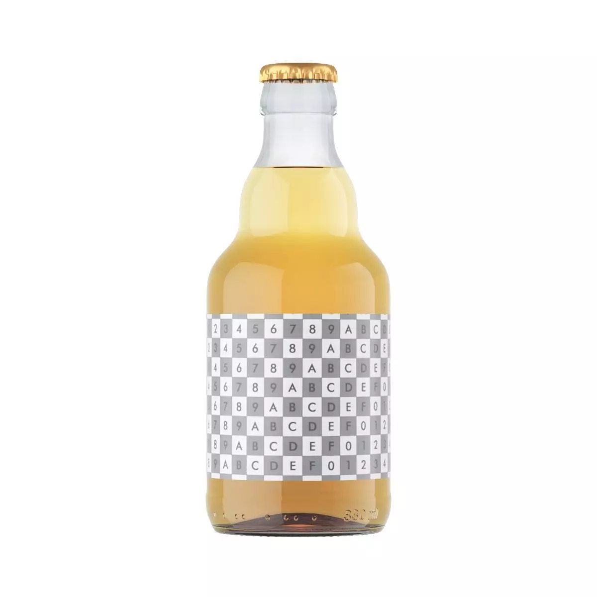 BEER bottle 3D model