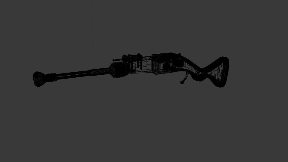 Alien Disintegrator  3D model_5