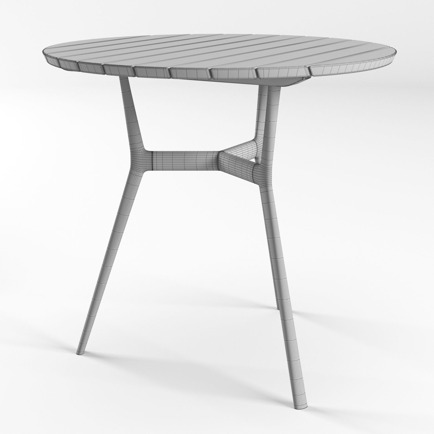 Tribu Branch Bistro Table 3D model_2