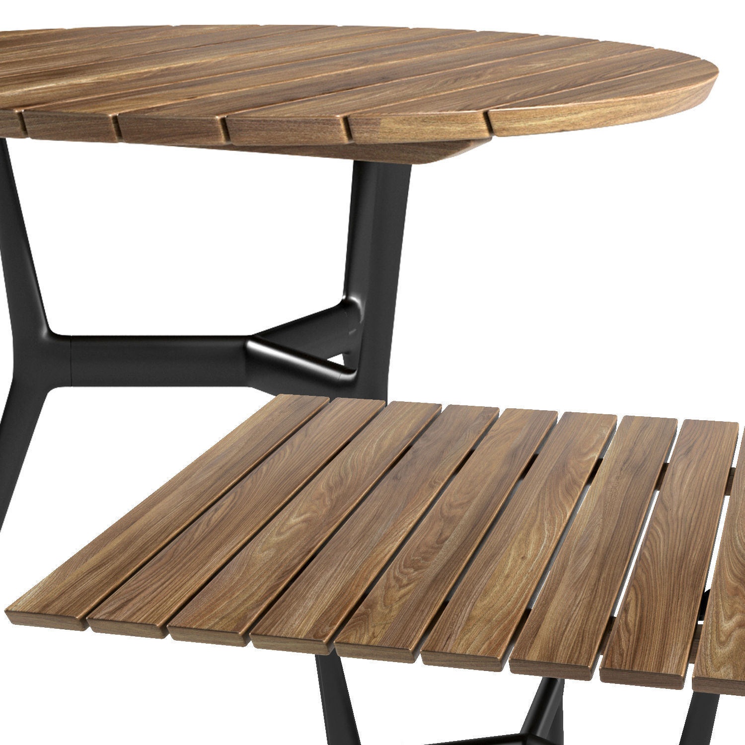 Tribu Branch Bistro Table 3D model_1
