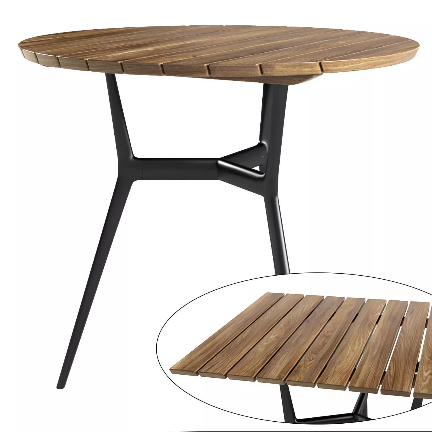 Tribu Branch Bistro Table 3D model_0