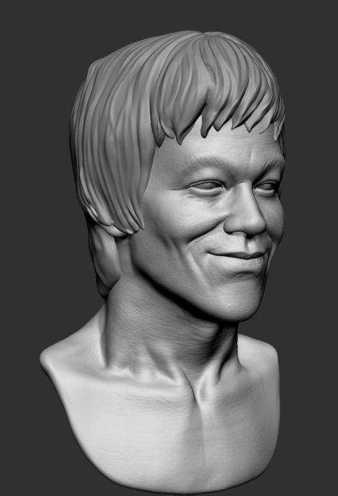Bruce Smile 3D model_3