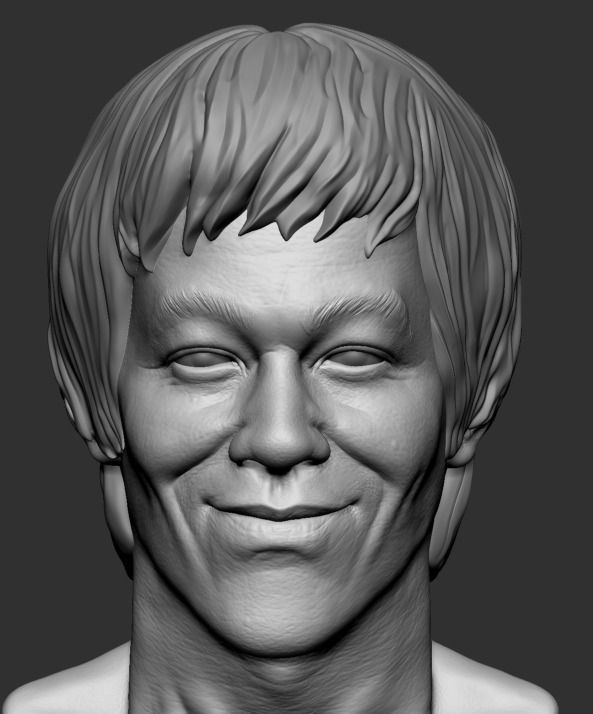 Bruce Smile 3D model_1