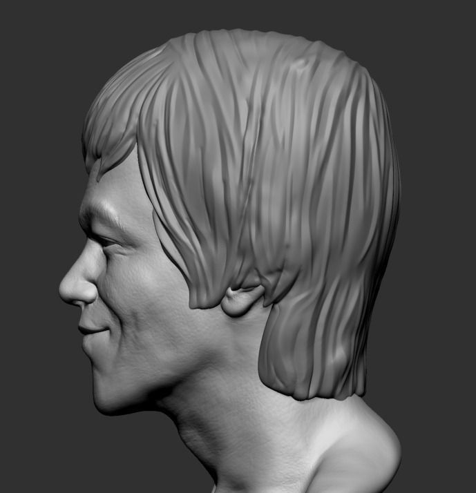 Bruce Smile 3D model_2
