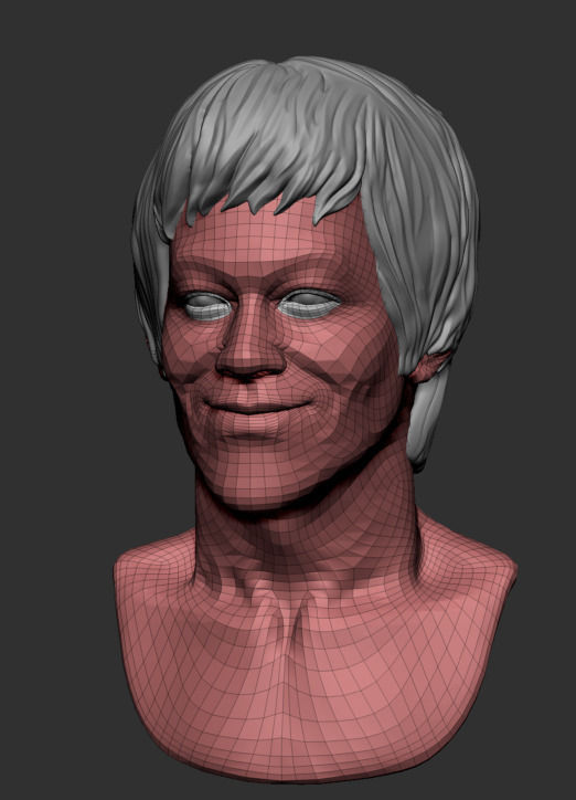 Bruce Smile 3D model_4