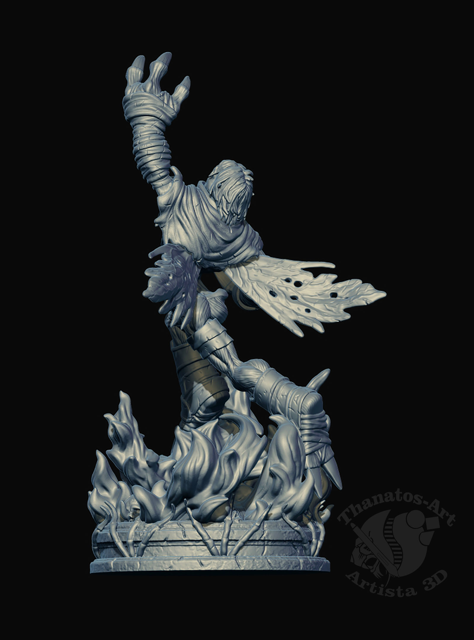 Raziel Fan Art 3D print model_7