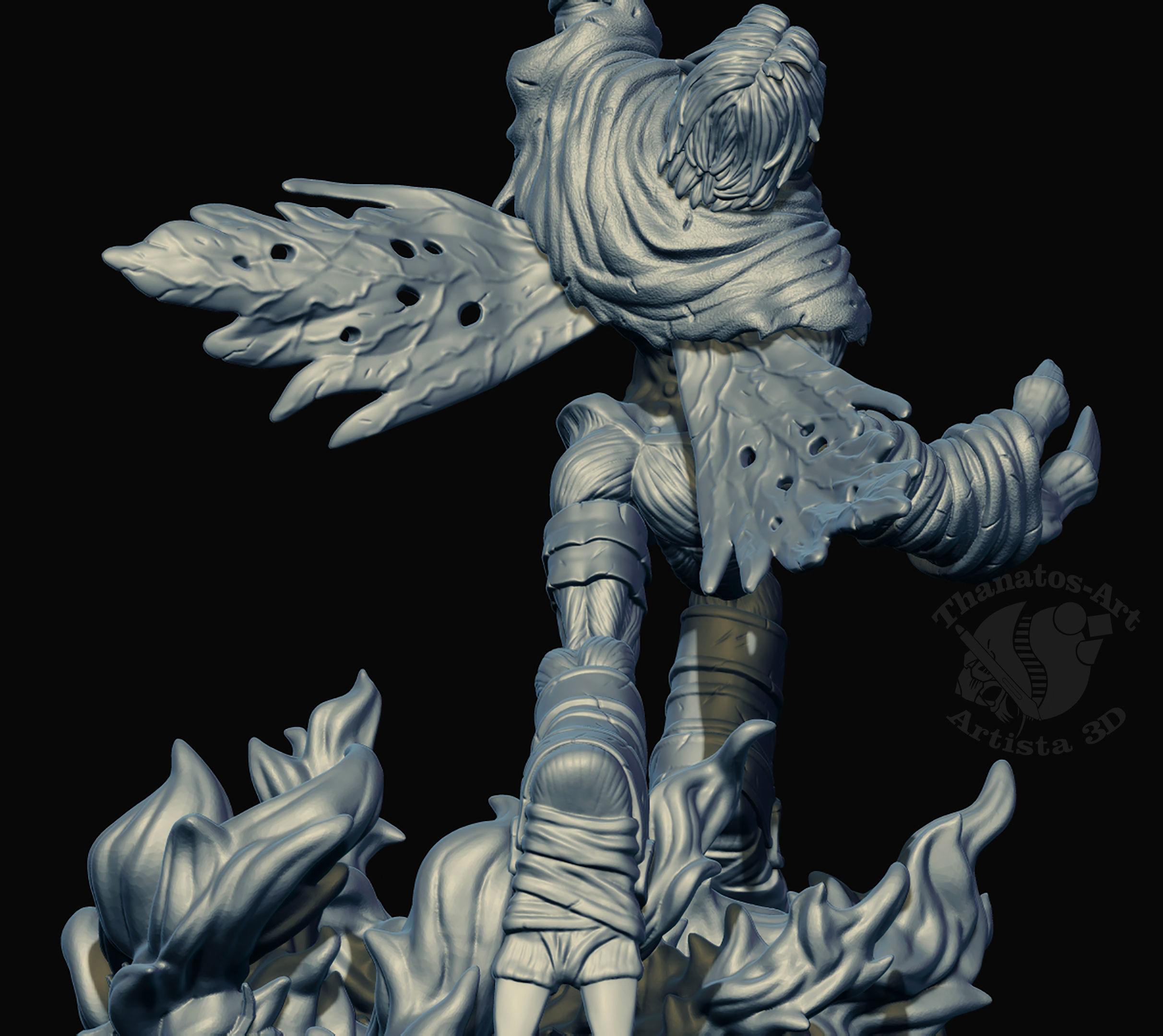 Raziel Fan Art 3D print model_11