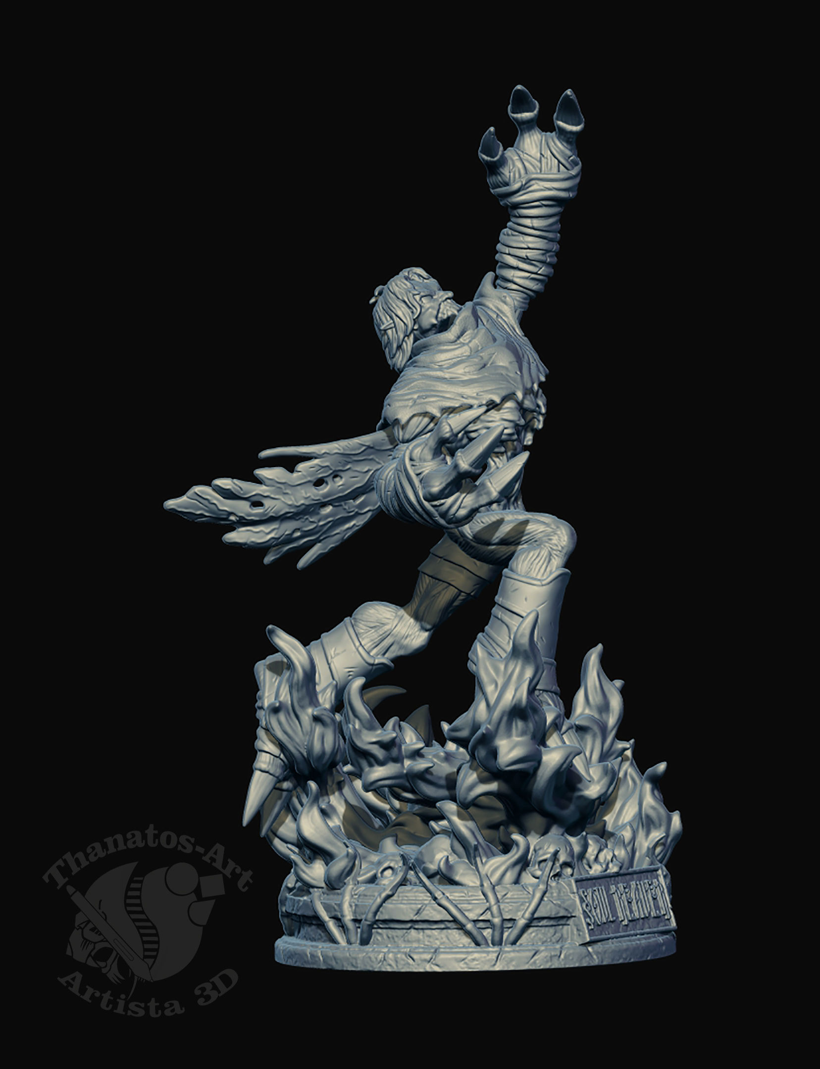Raziel Fan Art 3D print model_5