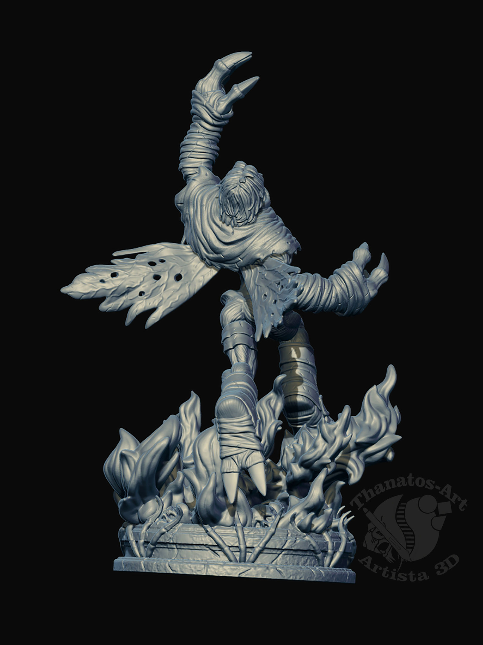 Raziel Fan Art 3D print model_6
