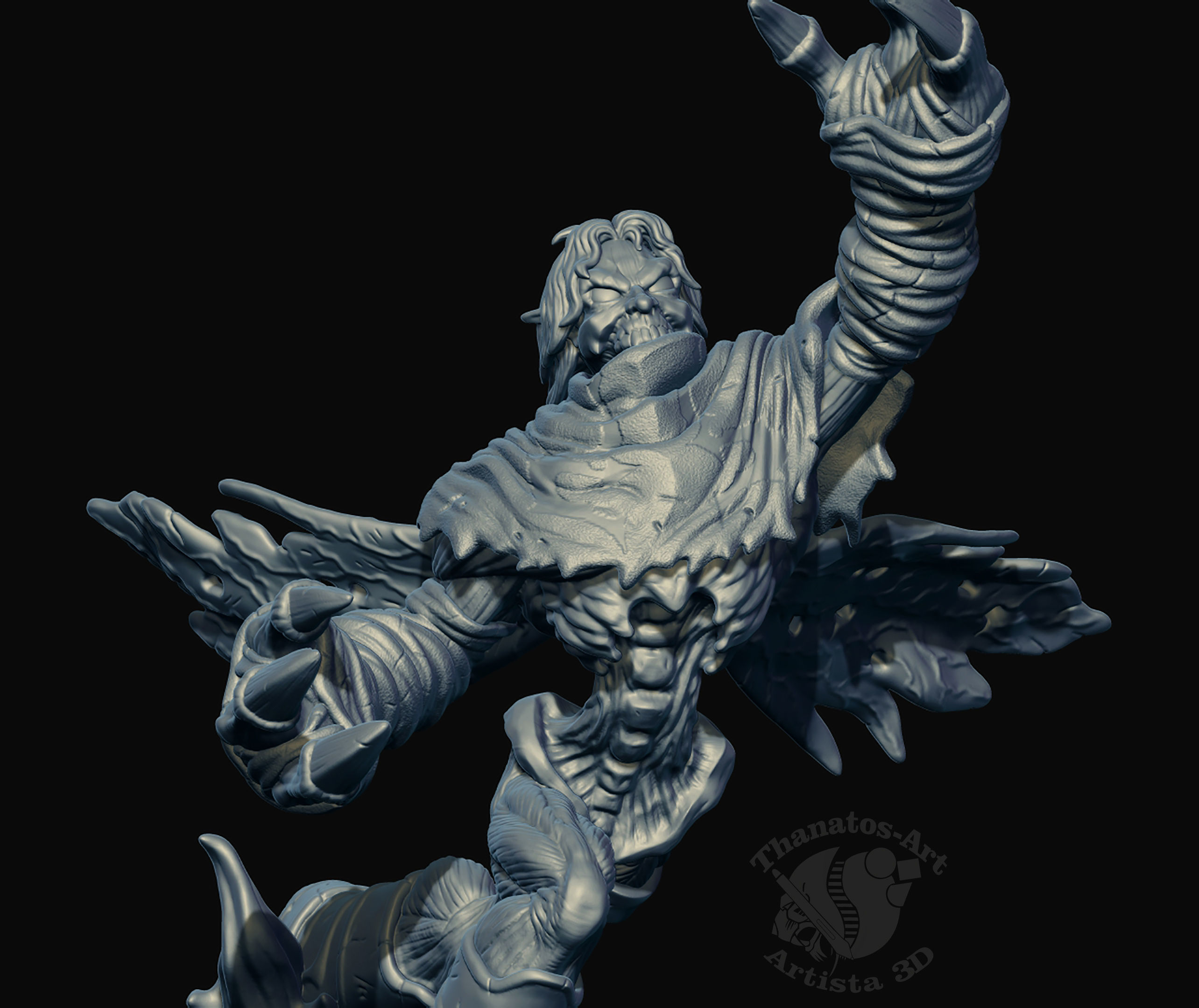Raziel Fan Art 3D print model_10