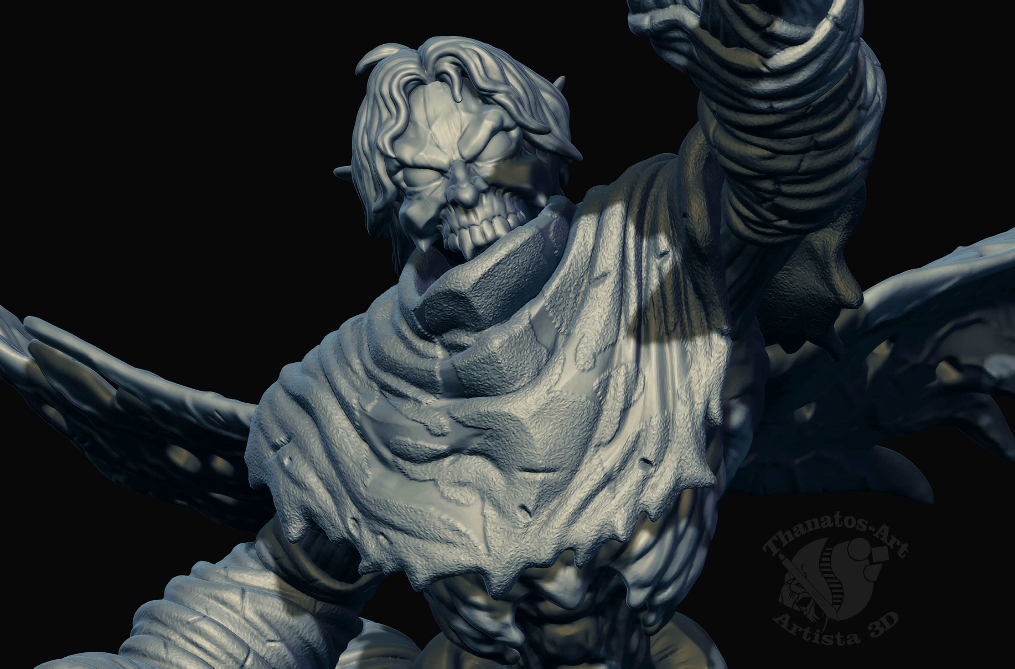 Raziel Fan Art 3D print model_12