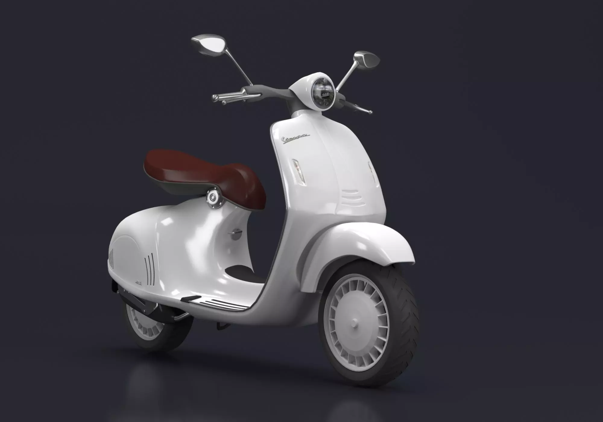Vespa 946 White 3D model