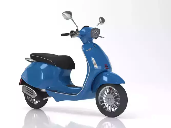 Vespa Sprint Blue