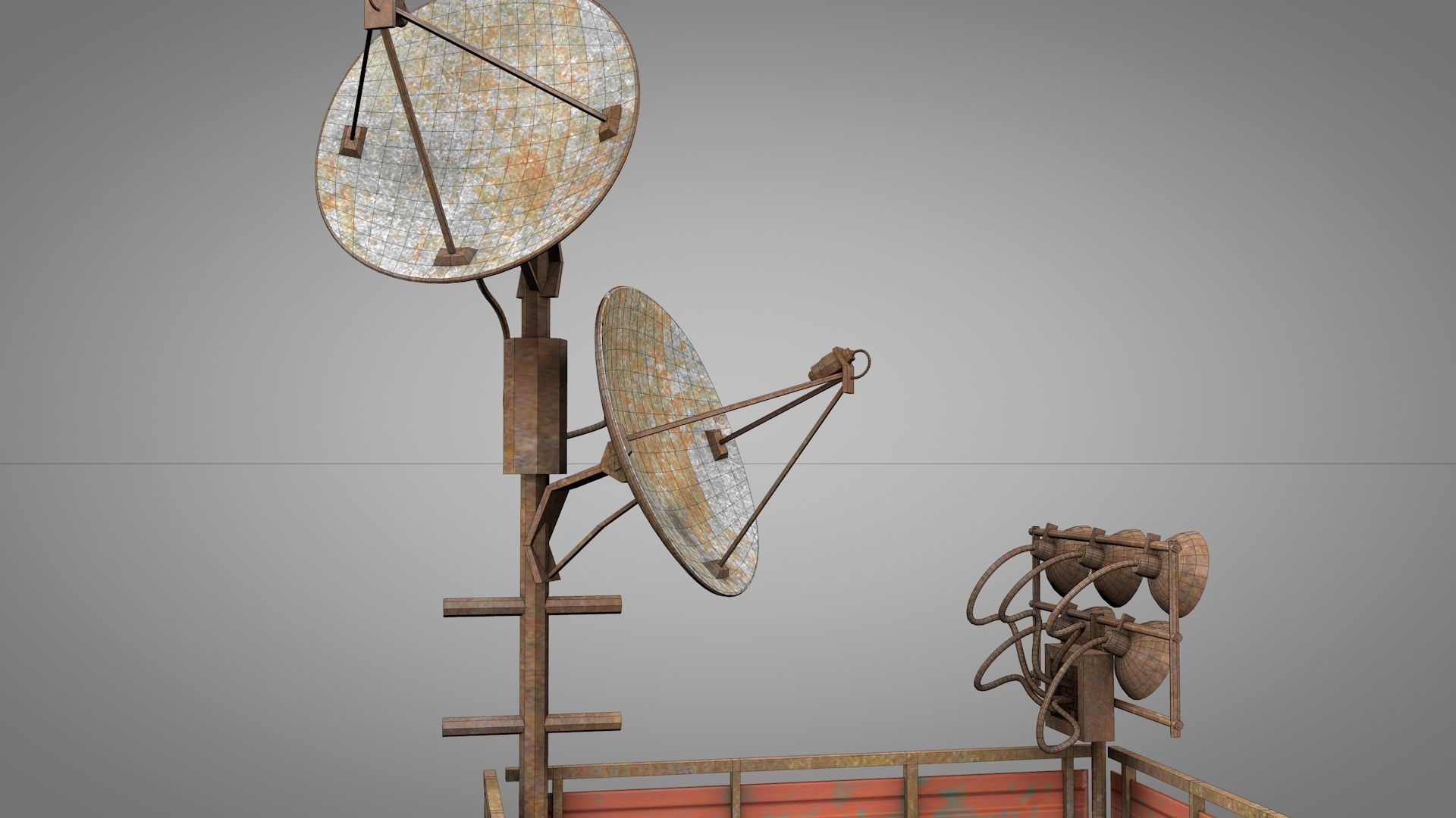 Survival Container Shelter 3D model_9