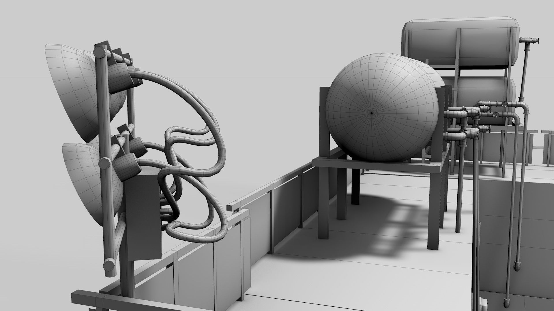 Survival Container Shelter 3D model_20