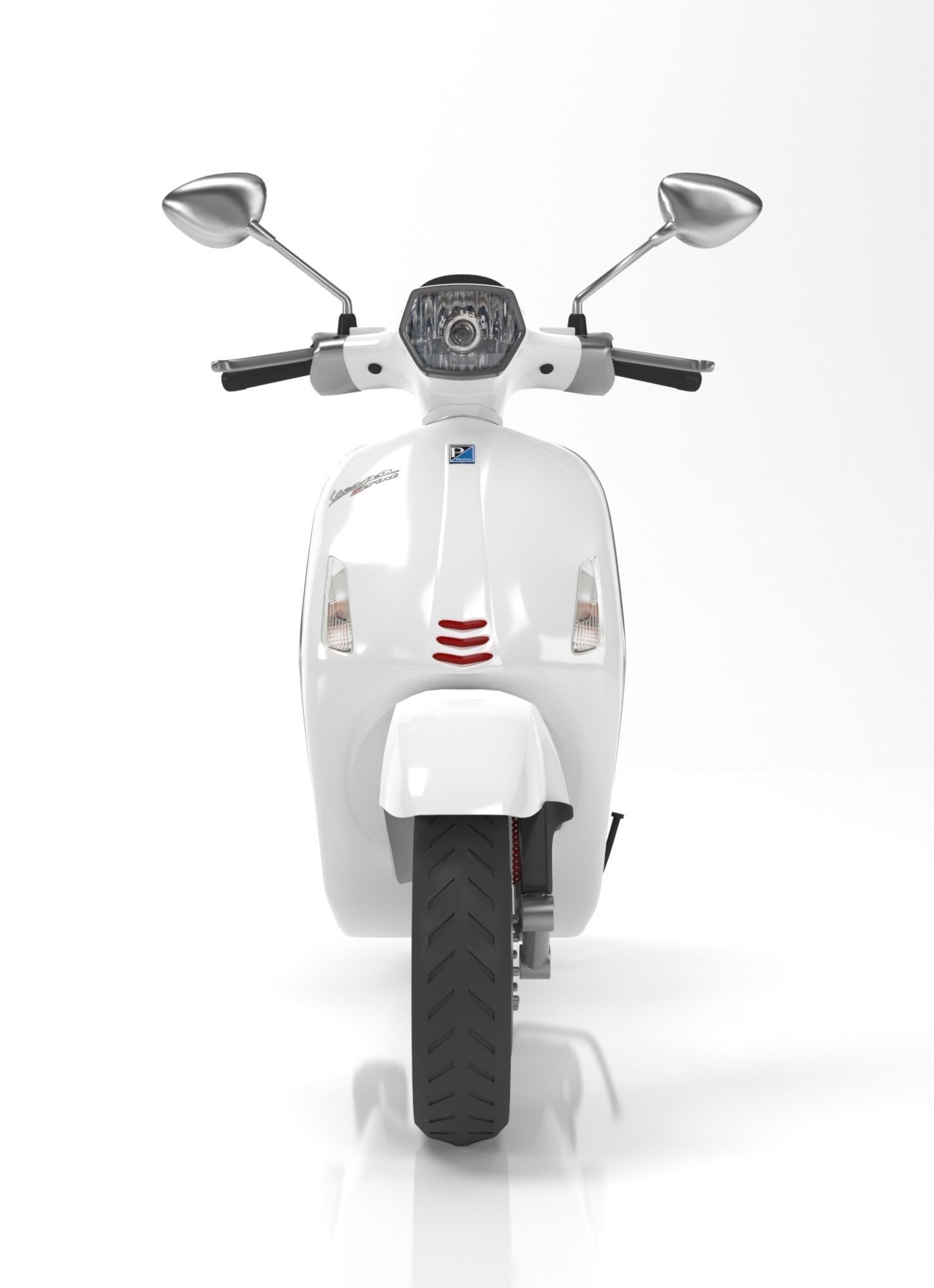 Vespa Sprint Package 3D model_9