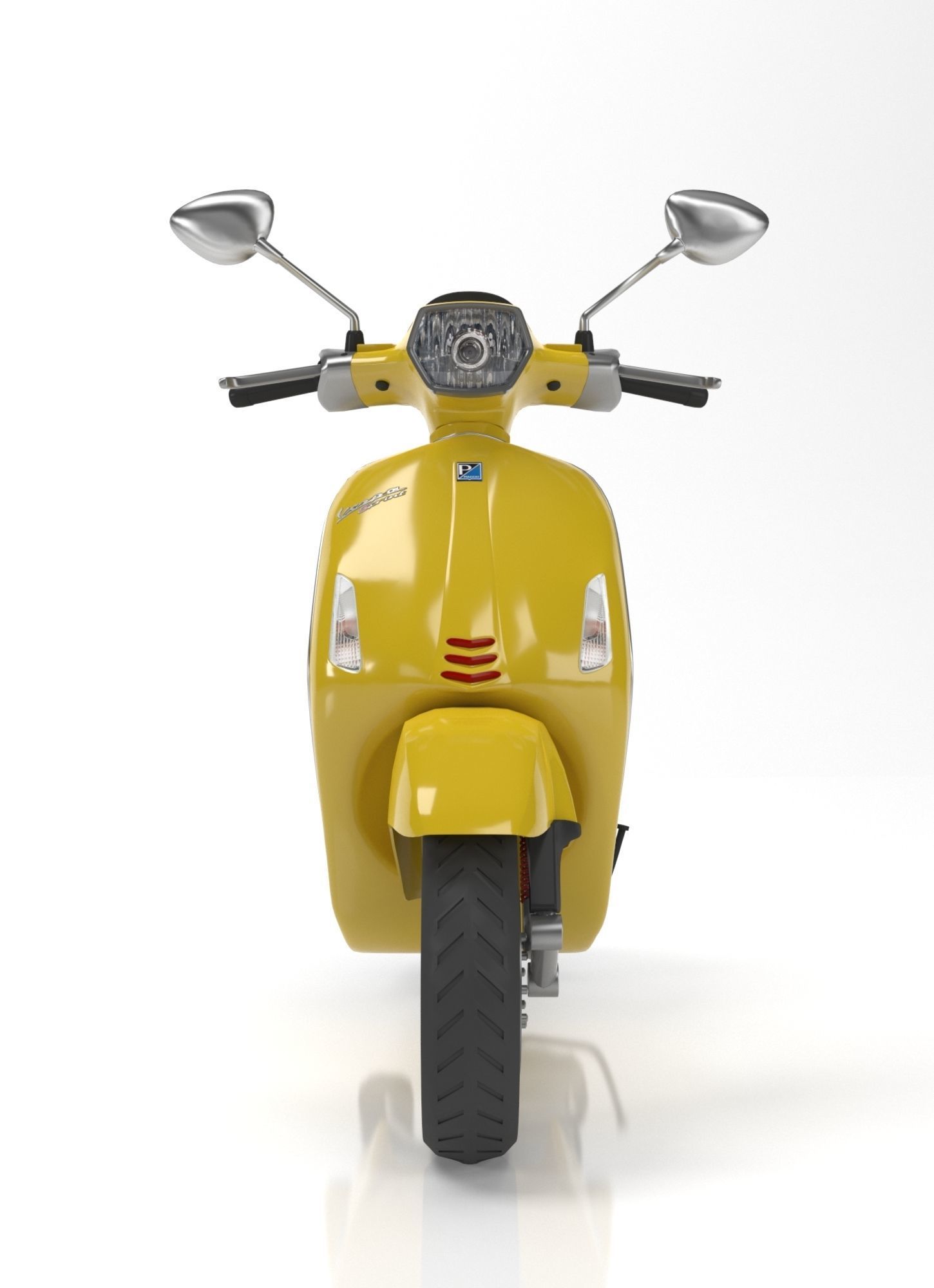 Vespa Sprint Package 3D model_12