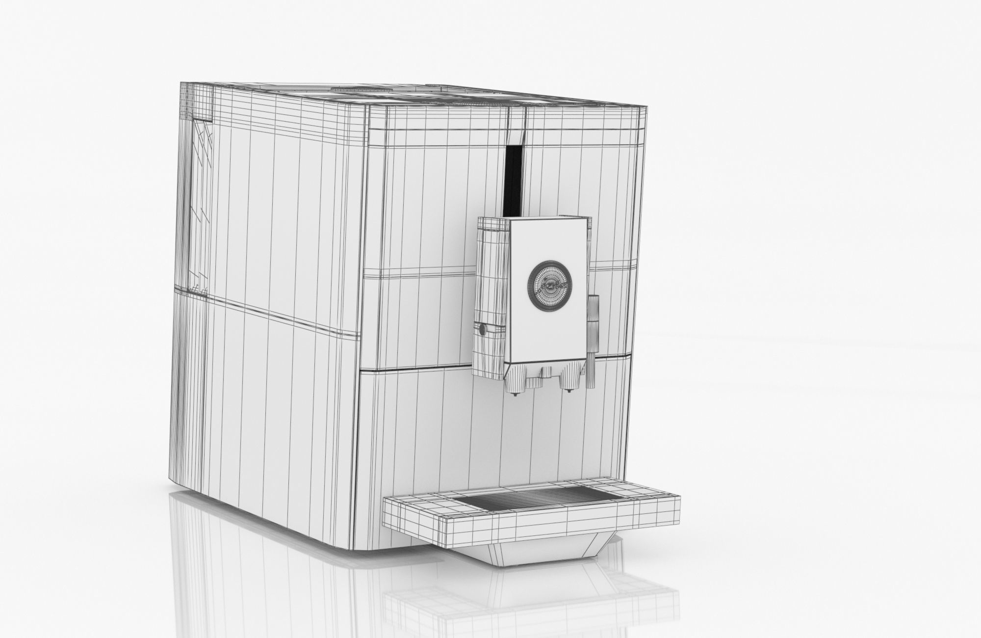 Jura A7 Coffee Maker 3D model_6