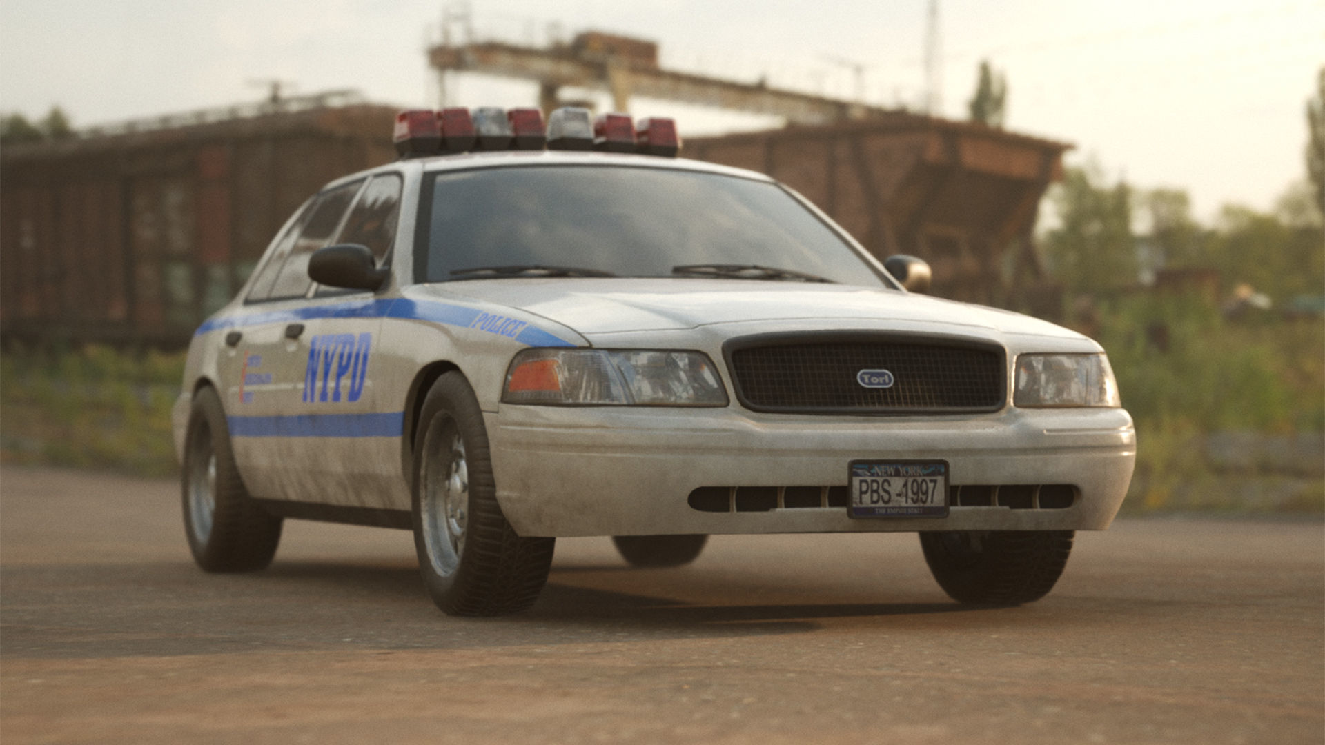 Generic Sedan Car Pack Low-poly 3D model_2