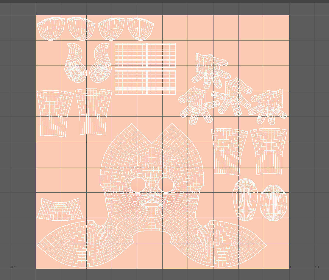 Magician cartoon character wearing top hat 3D model_20