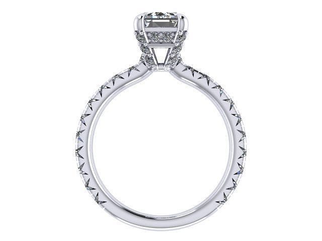 Skinny Rectangle Ring v2 3D print model
