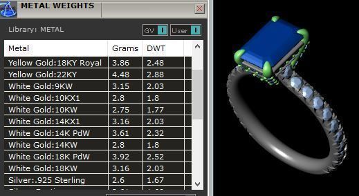 Skinny Rectangle Ring v2 3D print model_1