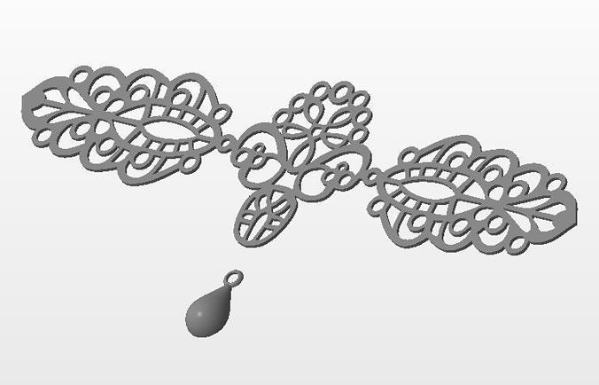 Triss Merigold Jewelry 3D print model