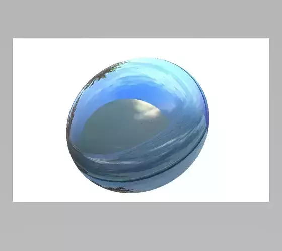 EGG BEACH PLANET Free 3D model