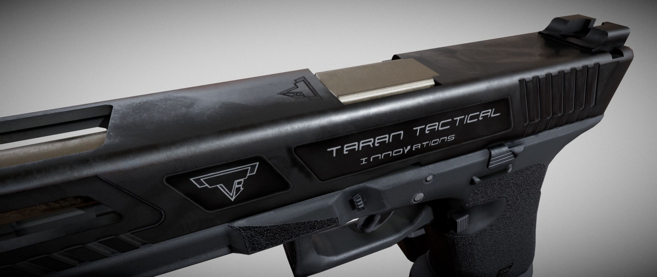 TTI Glock 17l Combat Master from John Wick Low-poly 3D model_4
