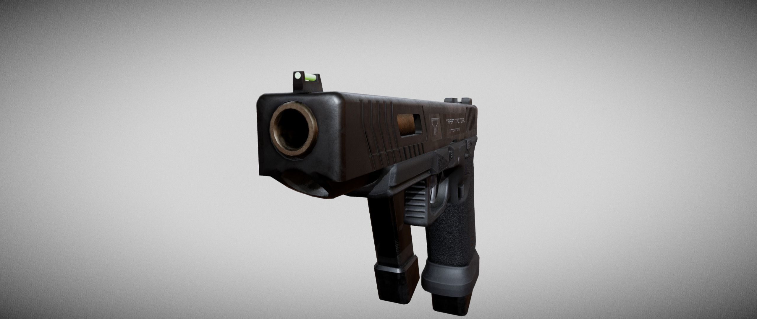 TTI Glock 17l Combat Master from John Wick Low-poly 3D model_18