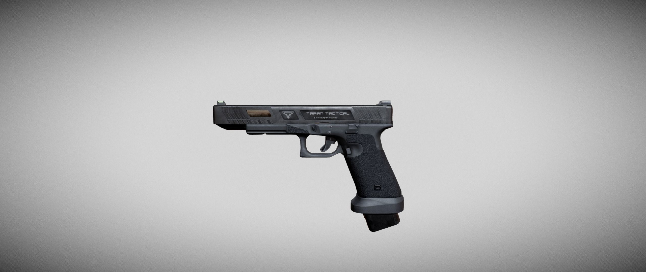 TTI Glock 17l Combat Master from John Wick Low-poly 3D model_1
