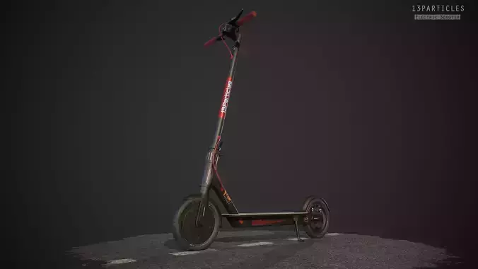 Electric Scooter 3D model