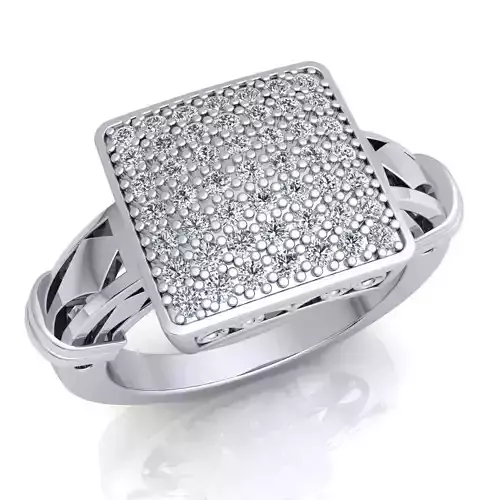 Fancy Woman Diamond Ring 
