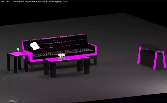 3D 1st ever scene - Bolstered Set Free 3D model