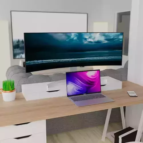 Realistic interior GuestRoom