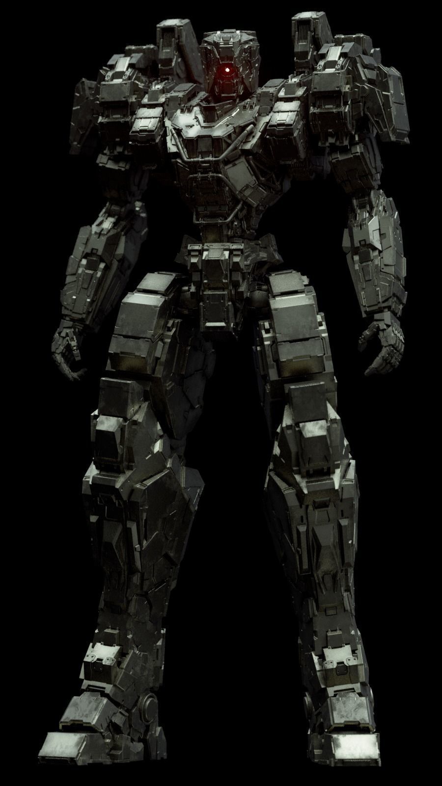 Enceladus Free low-poly 3D model_5