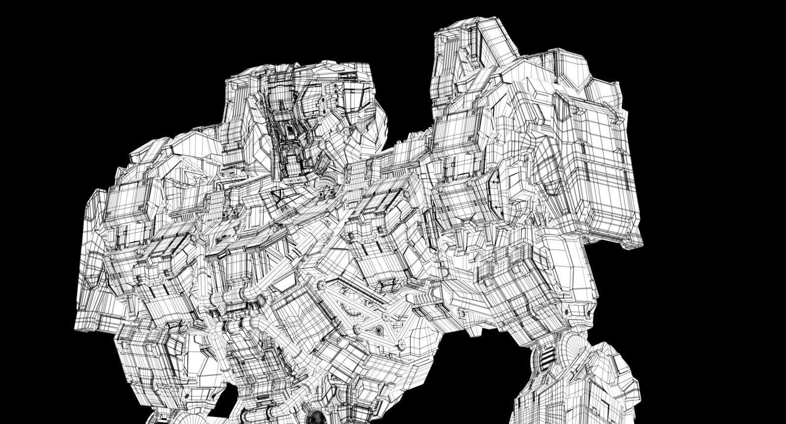 Enceladus Free low-poly 3D model_18